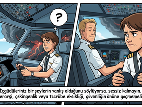 Kokpitte CUS Kelimeleri ile Uçuş Emniyetini Korumak