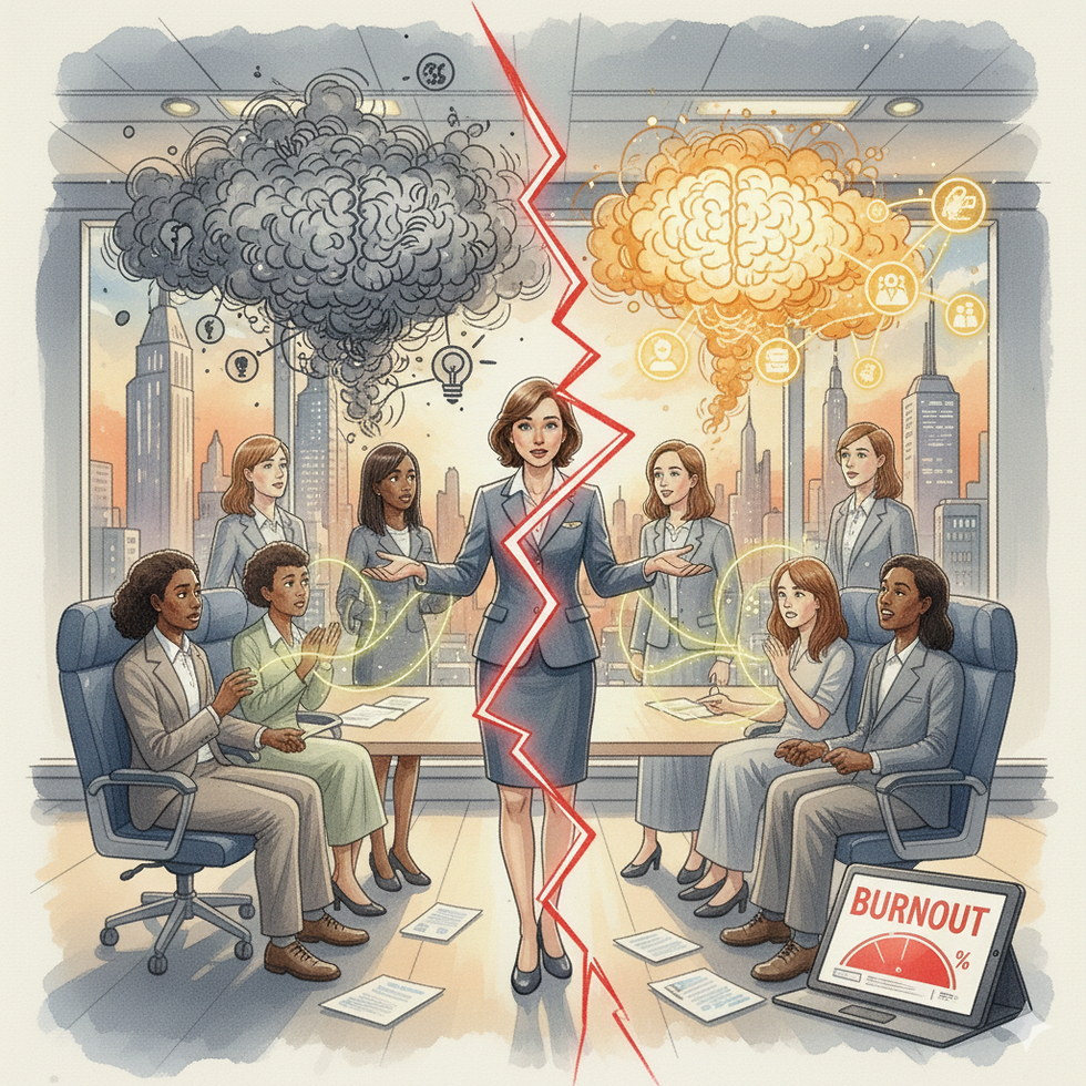 Zirvedeki Tükenmişlik: Kadın Liderler Neden Geri Çekiliyor?