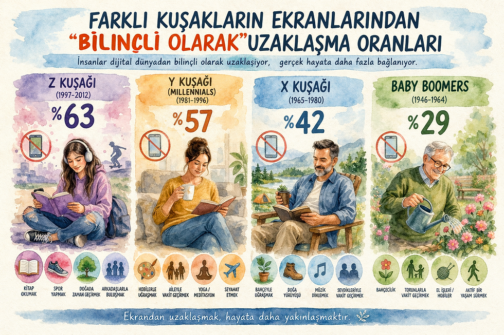 Dijital Çağın Ortasında "Çevrimdışı" Kalma Sanatı ve Z Kuşağının Liderliği