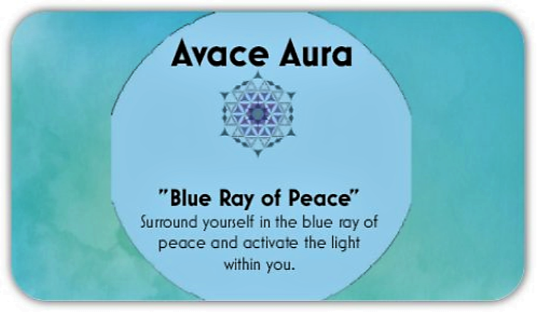 Blue Ray of Peace Aura Energy Spray