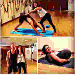 Christian Wigardt provar Rocket yoga i Rio
