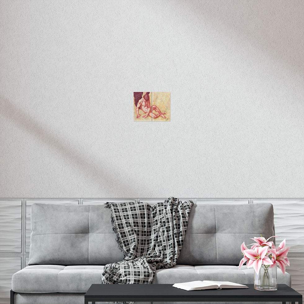 Thumbnail: Painting Study of the Fallen Angel 