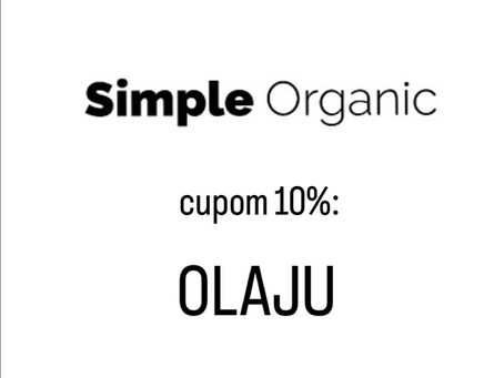 Cupom Simple Organic 10%: OLAJU