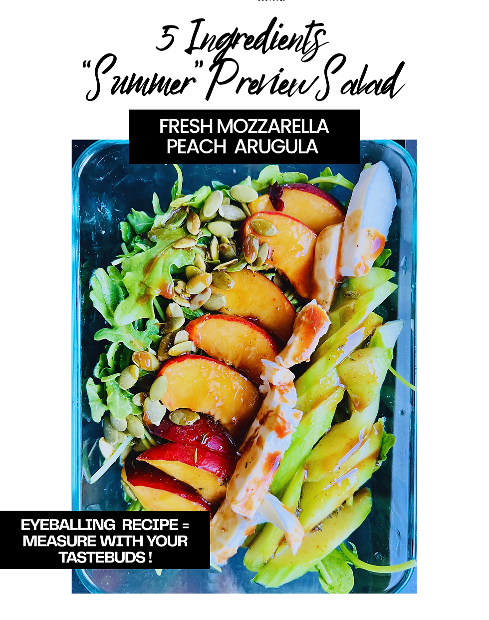 5 Ingredients Only Summer Salad