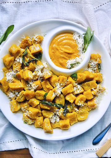 PUMPKIN , SAGE, GNOCCHI