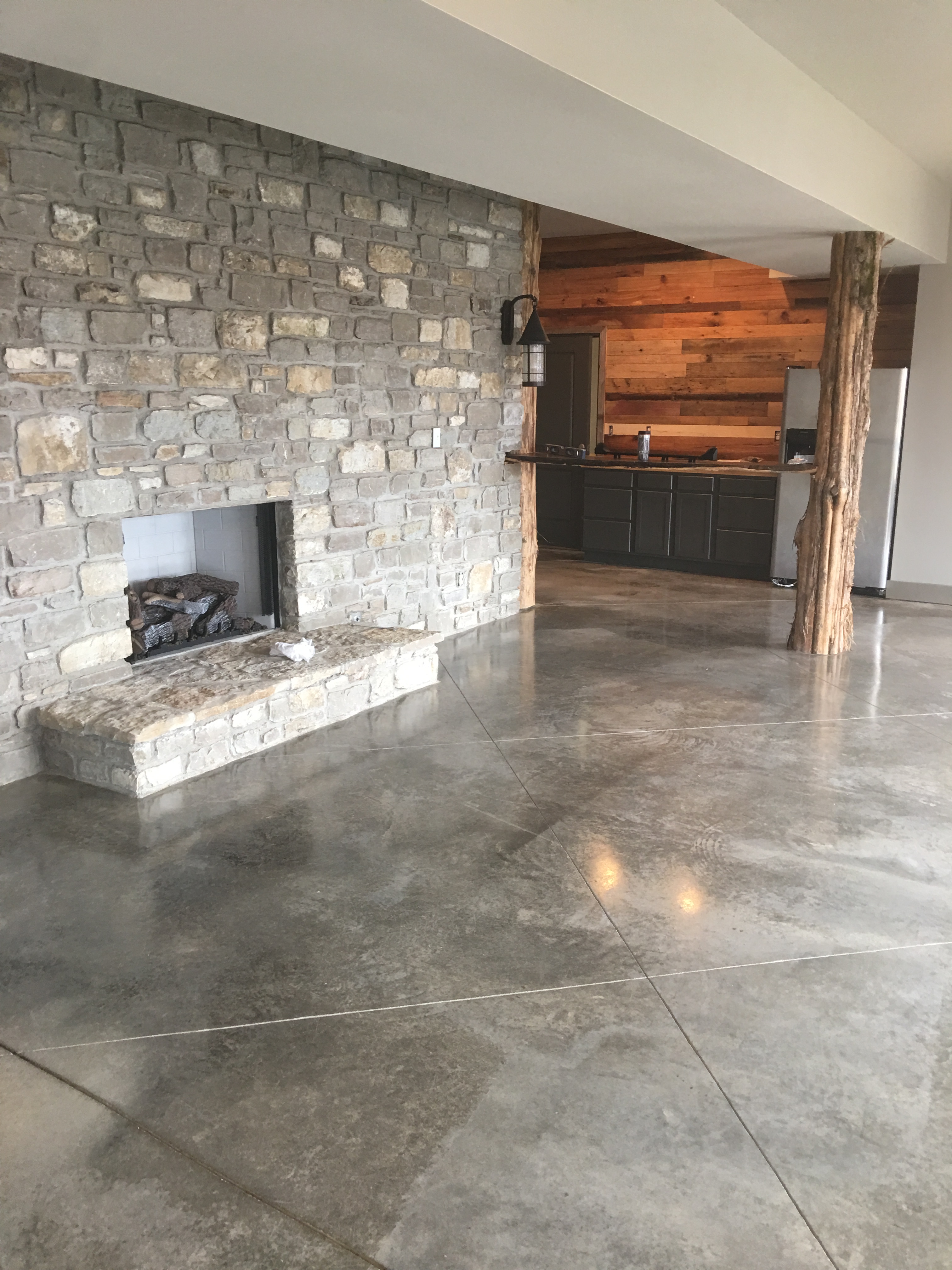 Stained Concrete Garage Coatings Decorative Concrete Chicago Il