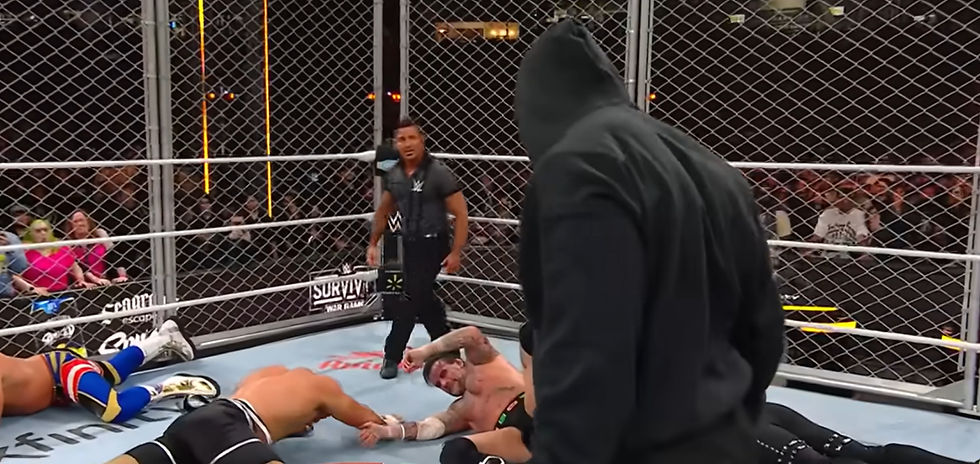 Who is this masked figure?