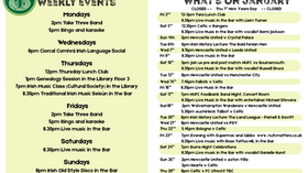 What's On in January