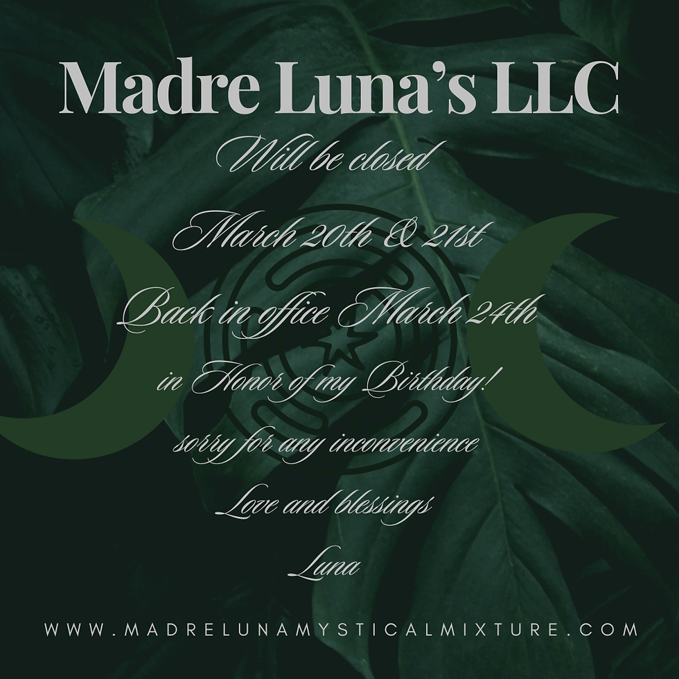Madre Luna's Upcoming Announcement