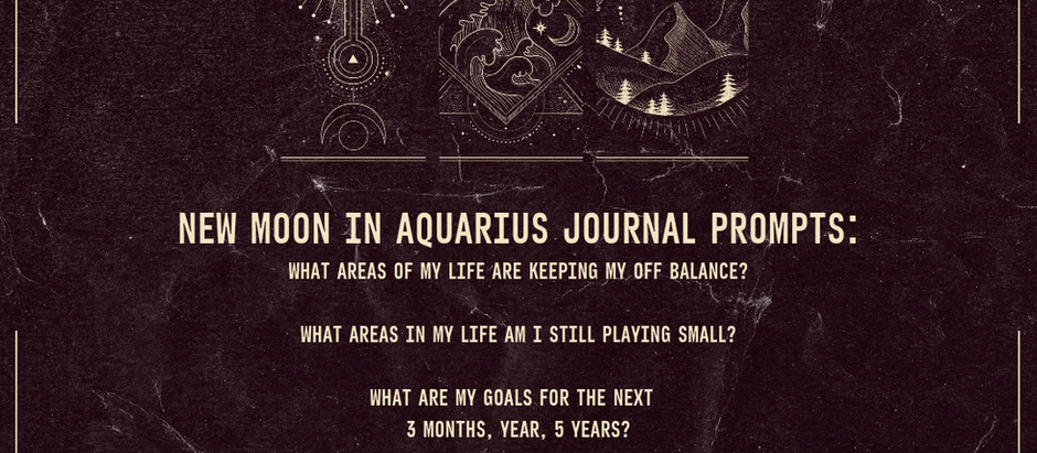 NEW MOON IN AQUARIUS