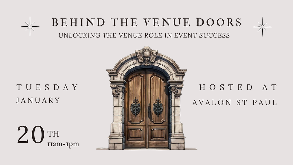 ILEA-MSP - Behind the Venue Doors: Unlocking the Venue Role in Event Success