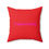 Thumbnail: 'EVOLUTION' Polyester Square Pillow (RED)