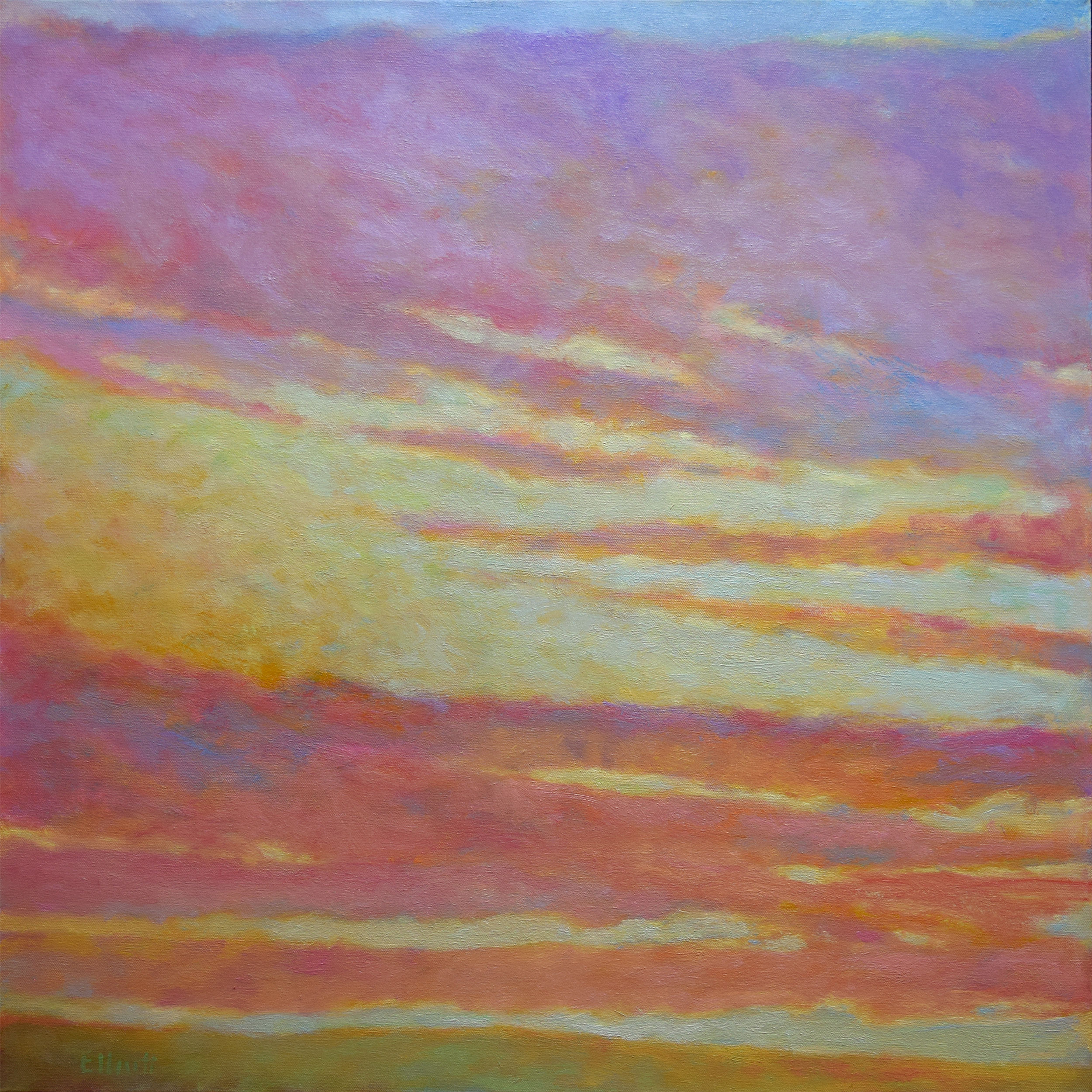 Color in Motion, oil canvas, 30 x 30 in.