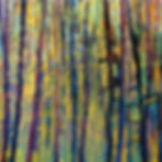 Miniatura: Saccades III, oil on canvas, 36 x 60 inches