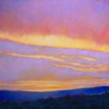 Light in Flow, oil on canvas, 40 x 40 inches