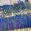 Miniaturbild: Blue Cascade, pastel on sanded paper,  image 17 3/8 x 15 7/8 inches