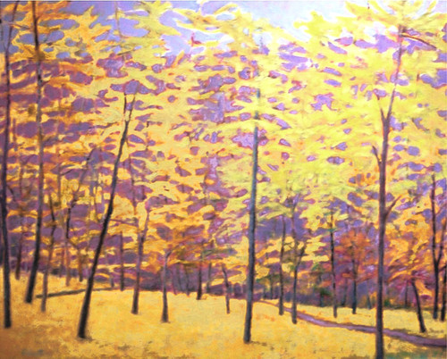 Yellow Surprise, 48 x 60 inches | Ken Elliott