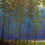 Miniatura: Green Canopy, oil on canvas, 48  x 72 inches