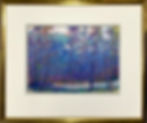Thumbnail: Soft Forest Cool, pastel on sanded paper, 12 x 16 inches