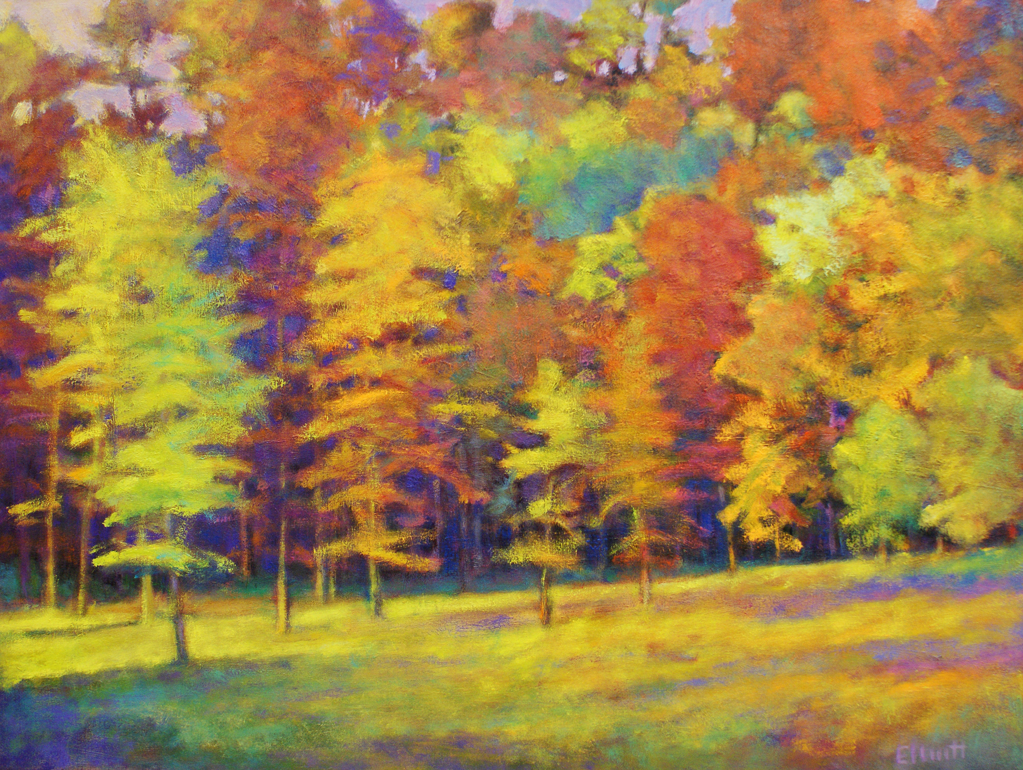 Fall Arrayed, 30 X 40 inches