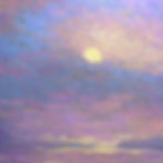 Thumbnail: Last Sun over the Snow Fields, 40 x 40 inches