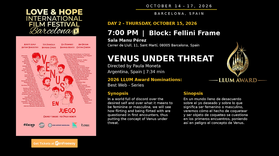 11. Venus Dicovery Films LHIFF Festival Program Slate.png