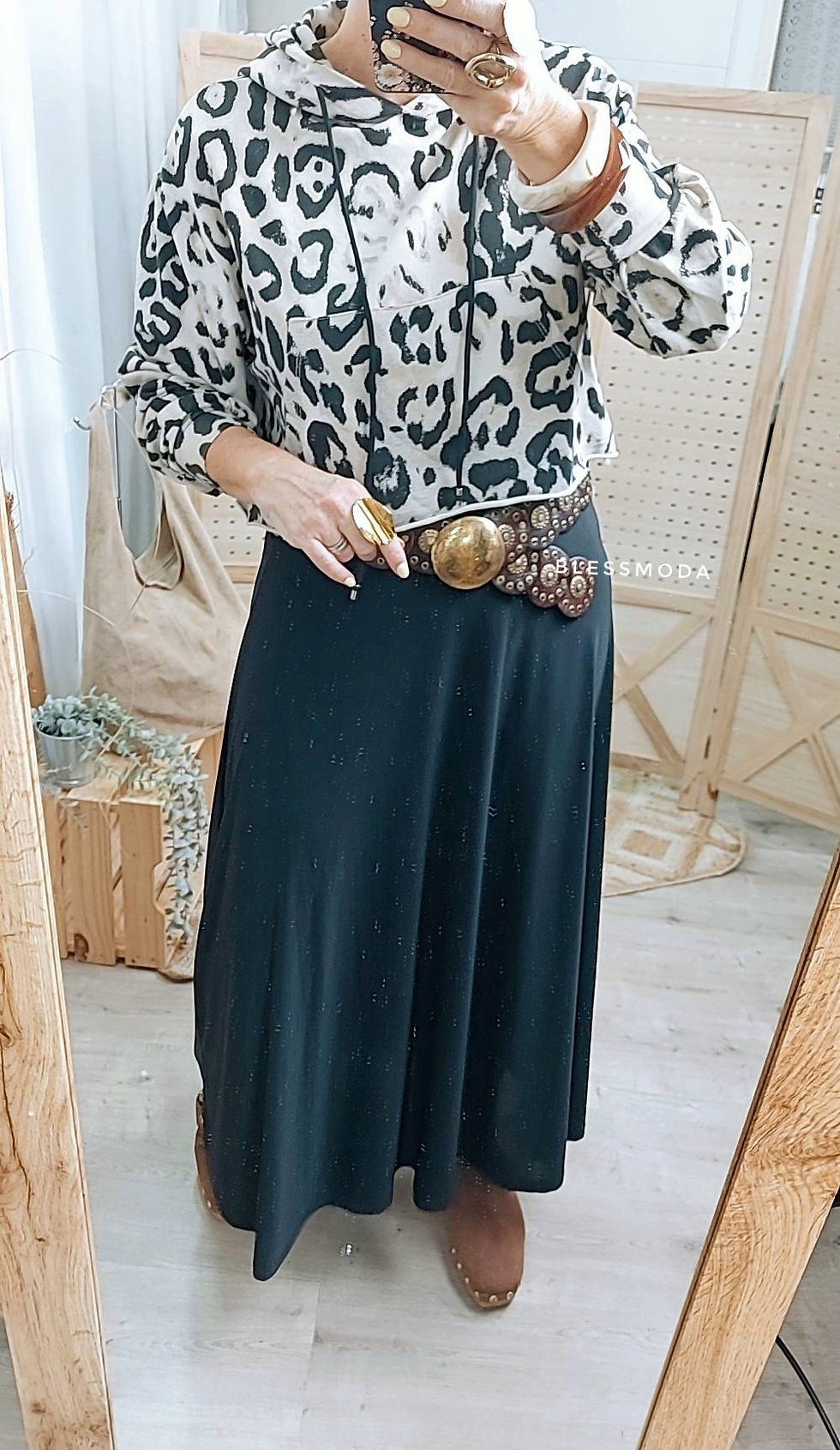 Miniatura: Sudadera Cropped Print