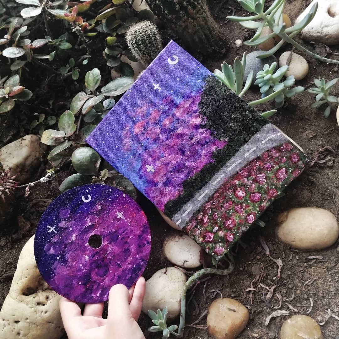 Pink and purple aesthetic 
