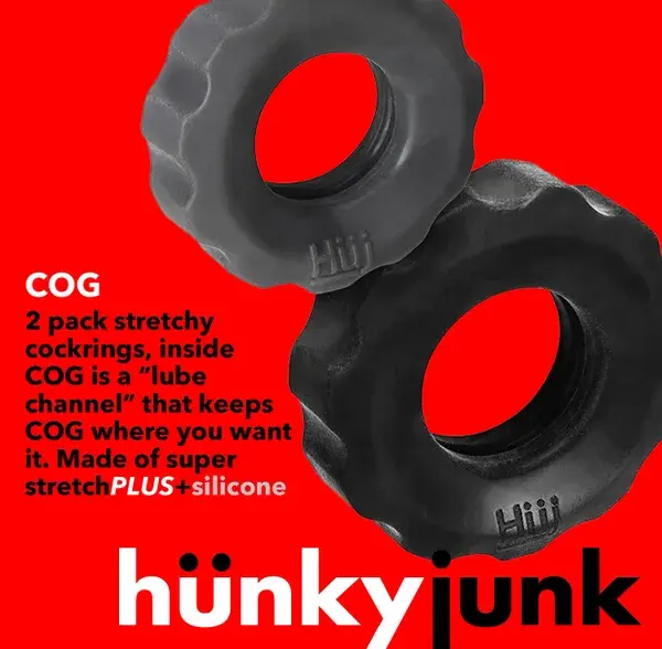 Thumbnail: COG 2-size 2-pack c-rings by hünkyjunk