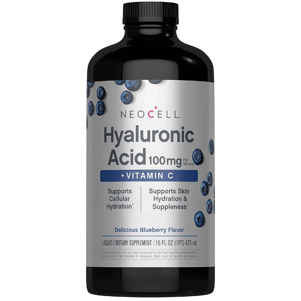 Neocell,Acide Hyaluronique liquide + Vitamine C & Superfruits