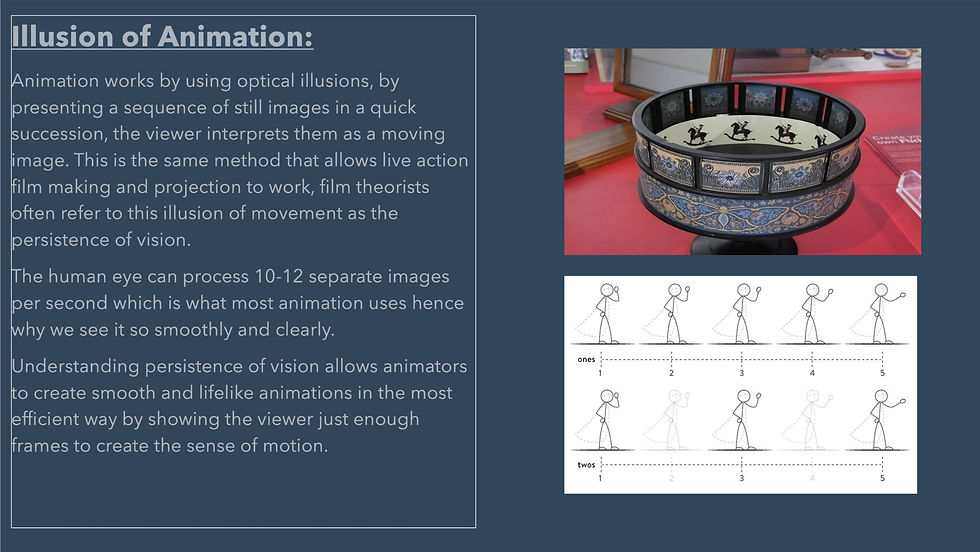 Illusion of animation
