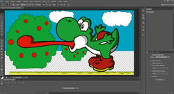 Yoshi - Pintura