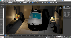 Cenario e Materiais no 3DSMax