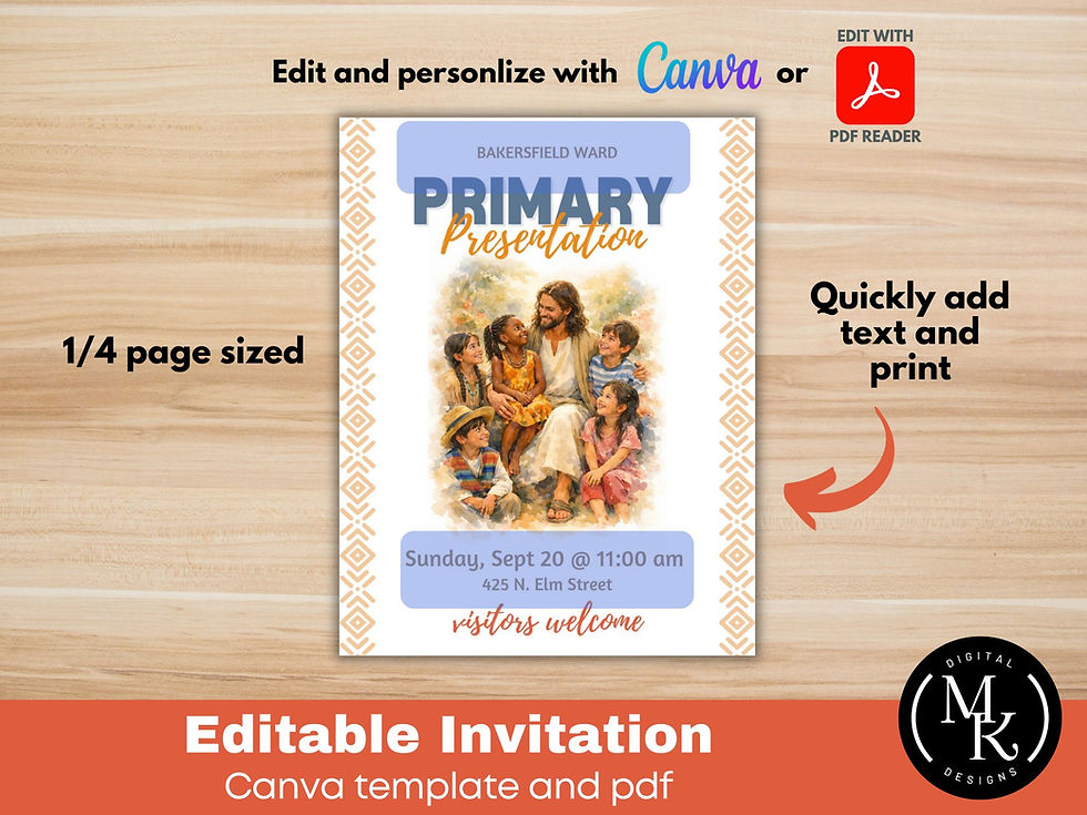 Thumbnail: LDS Primary Presentation Script Bundle – 2026 The Old Testament - Come Follow Me
