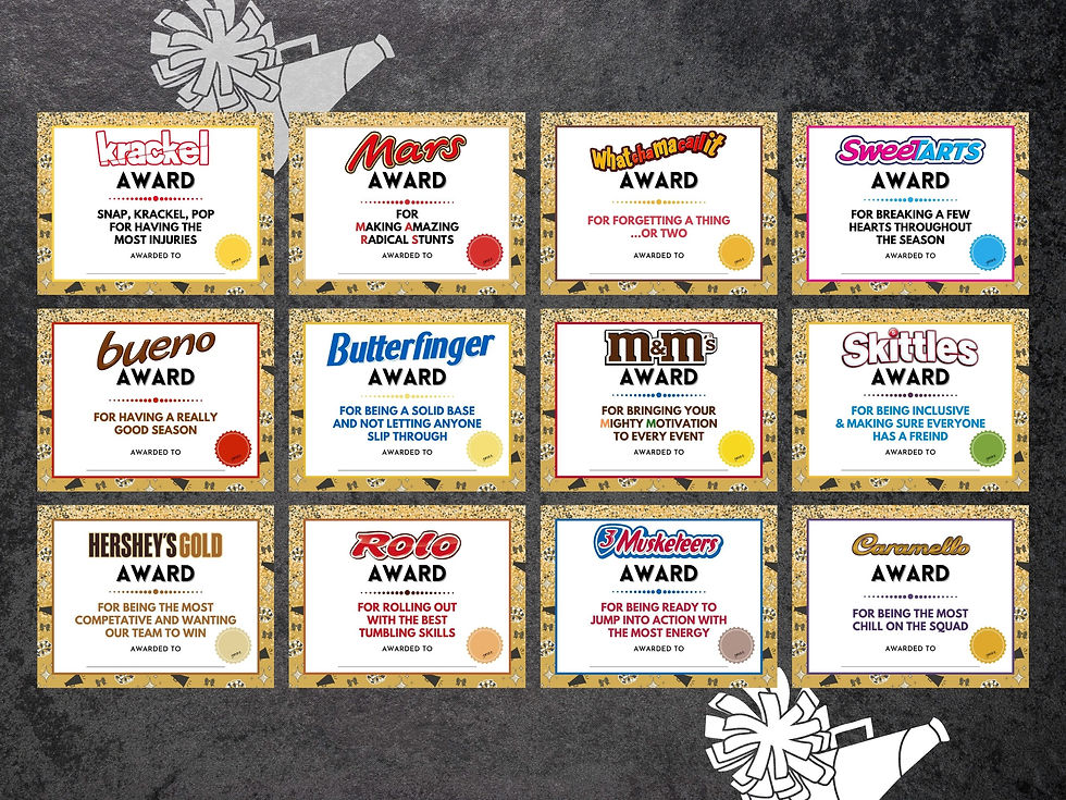 Thumbnail: Sports Candy Awards - Cheer, 50 Candies