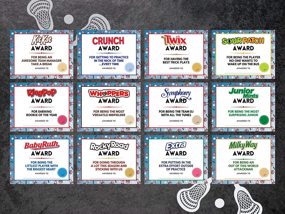 Thumbnail: Sports Candy Awards - Lacrosse, 50 Candies