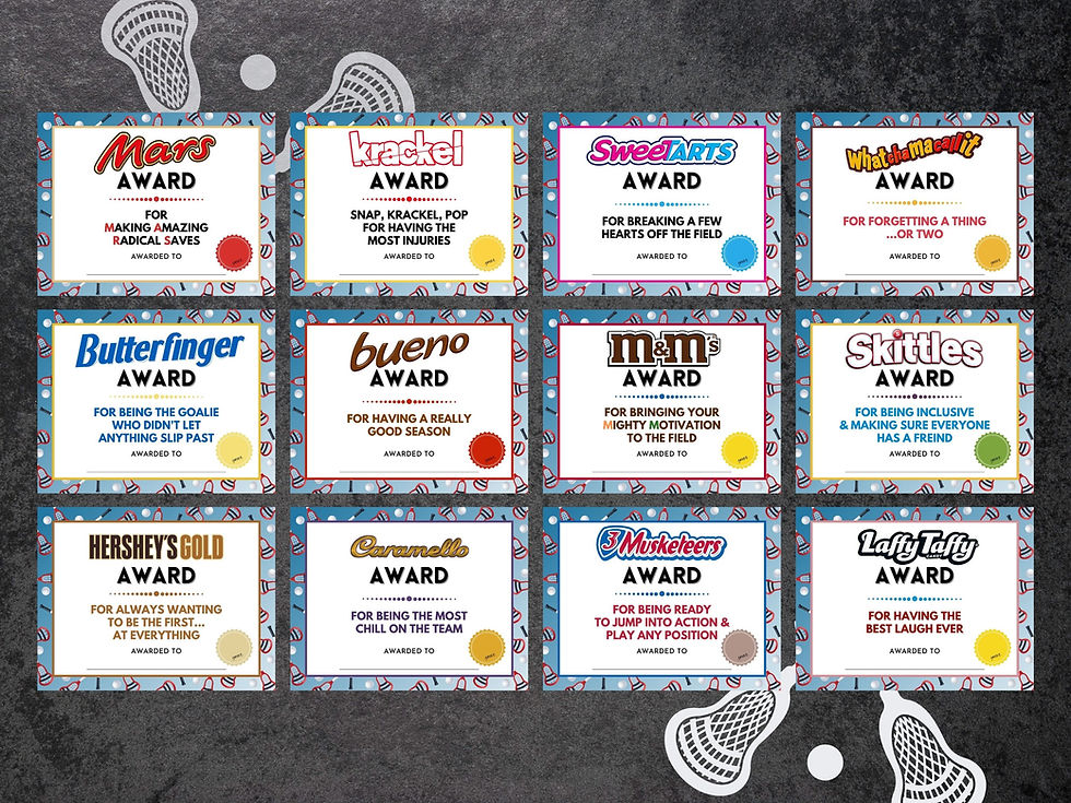 Thumbnail: Sports Candy Awards - Lacrosse, 50 Candies