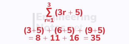 Sigma Notation. A-Level Maths Notes. GCSE Maths. EngineeringNotes.net, EngineeringNotes, Engineering Notes