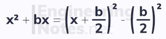Completing the square, solving quadratic equations, A-Level Maths notes. EngineeringNotes.net, EngineeringNotes, Engineering Notes