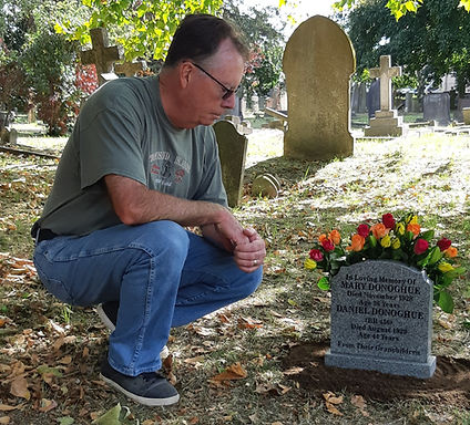 Mary's gravestone