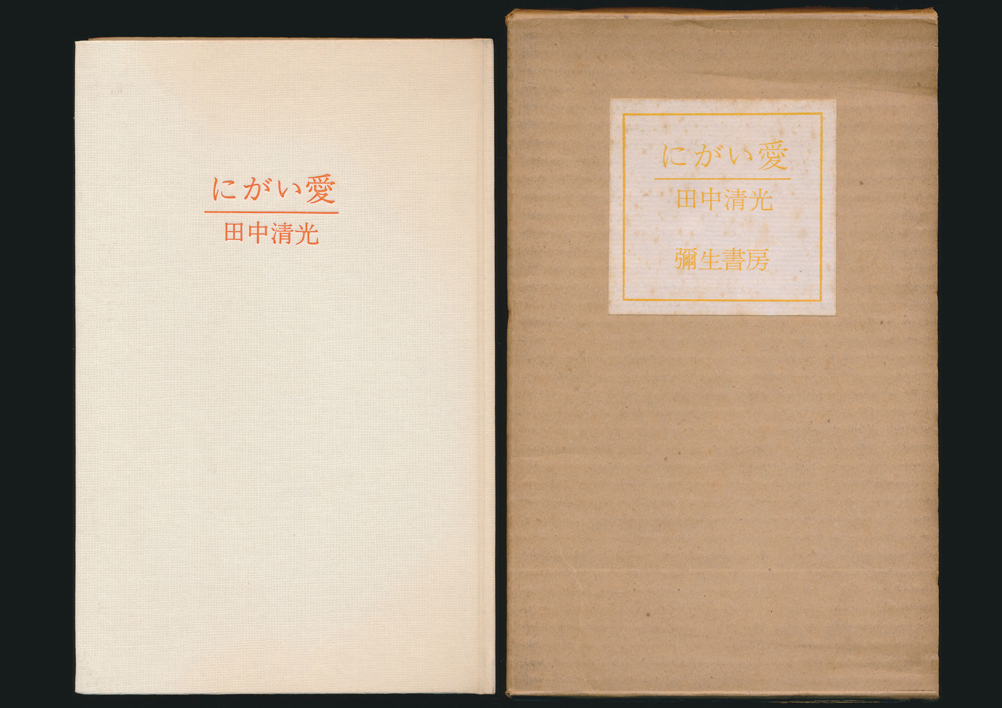 詩集 にがい愛