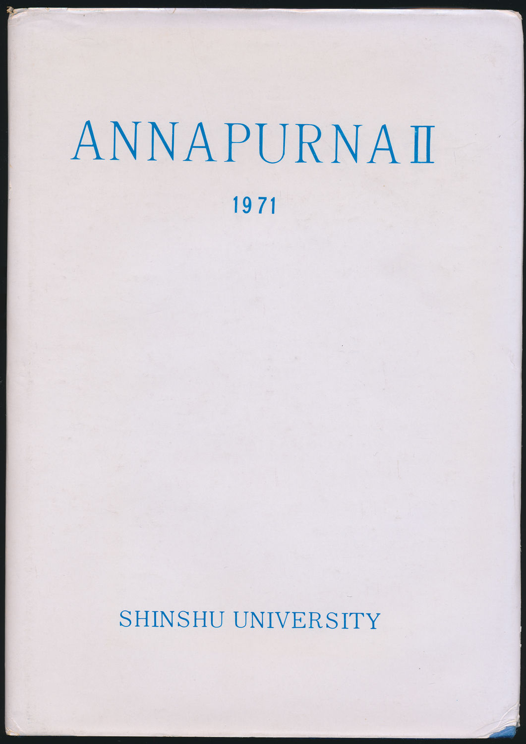 ANNAPURNA Ⅱ 1971