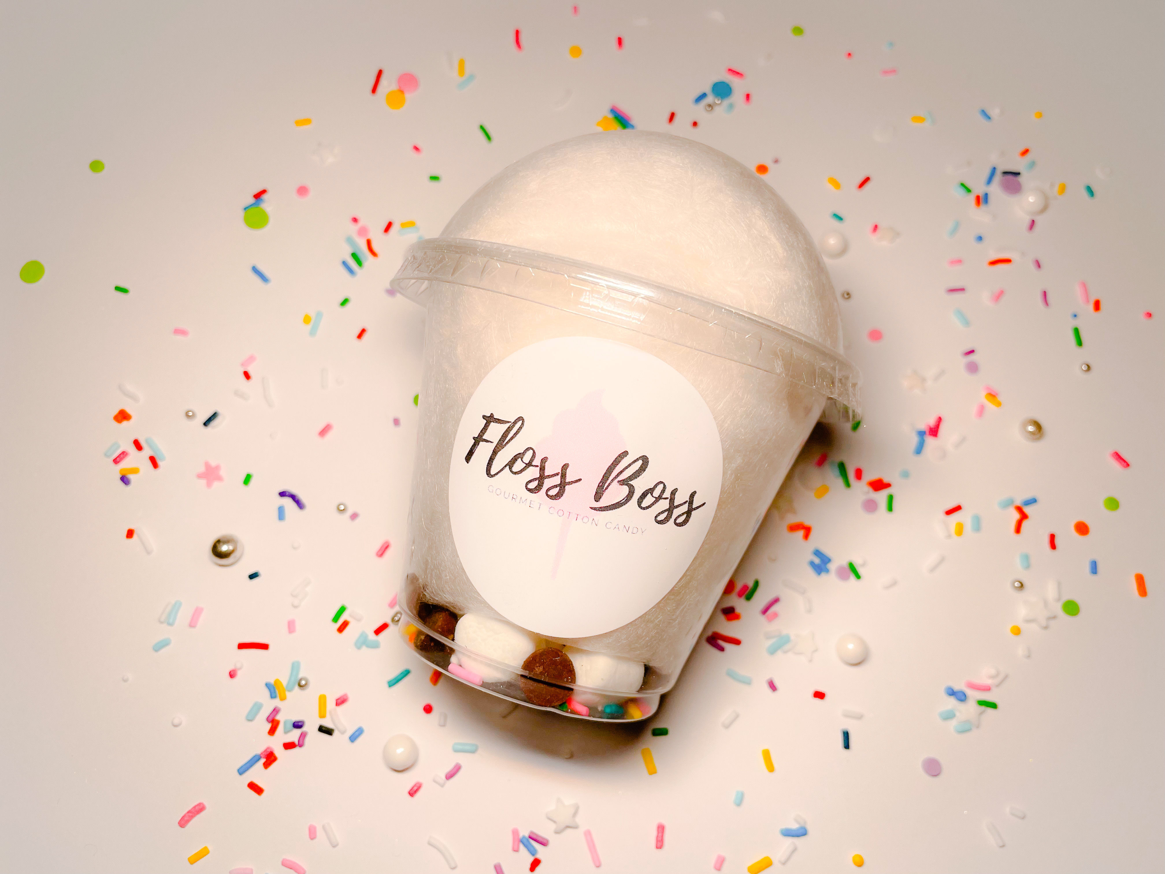 Cotton Candy Hot Chocolate Bomb
