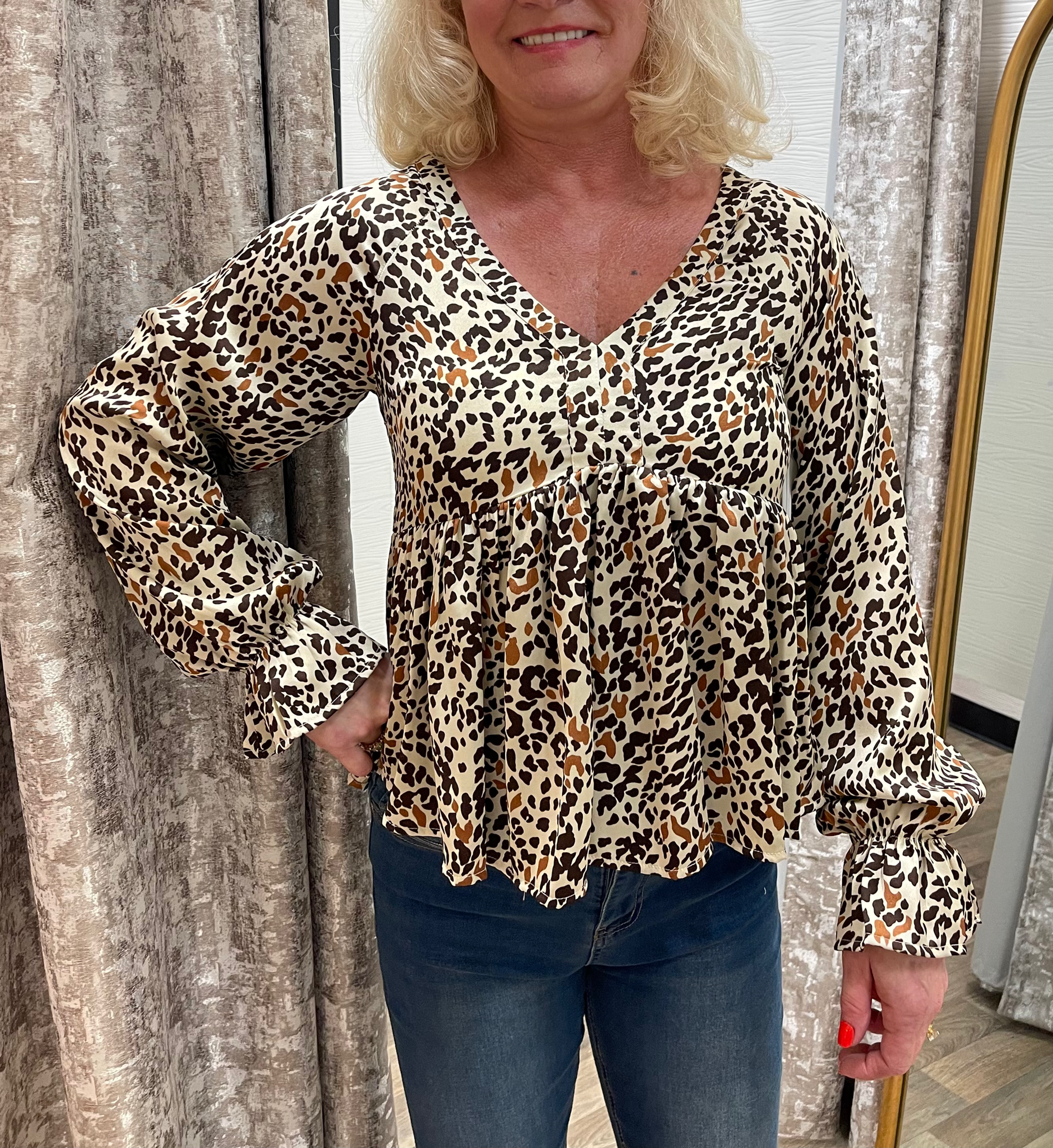 Cheetah Girl Top