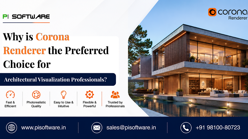 Why is Corona Renderer the Preferred Choice for Architectural Visualization Professionals?