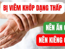 Người bị viêm khớp dạng thấp nên ăn gì? Gợi ý chế độ ăn kháng viêm, hỗ trợ giảm đau hiệu quả