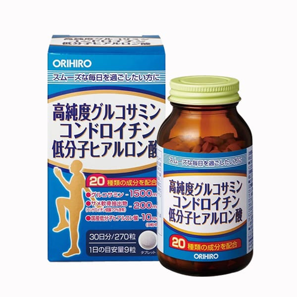 Glucosamine và acid hyaluronic hỗ trợ bảo vệ khớp và giảm đau hiệu quả cho người già.