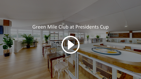 Green Mile Club Presidents Cup PGA Tour virtual walkthrough 3D Matterport