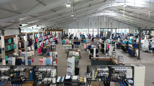Nike Fan Shop PGA merchandise and retail space