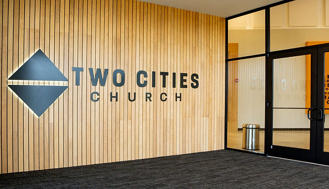 Before and after commercial brick and mortar constructio installation design lobby